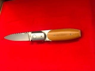 Jim Pugh Custom Scud Swinger Micarta Knife - SHIP TO US ONLY 3