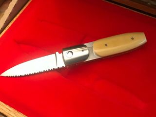 Jim Pugh Custom Scud Swinger Micarta Knife - SHIP TO US ONLY 4