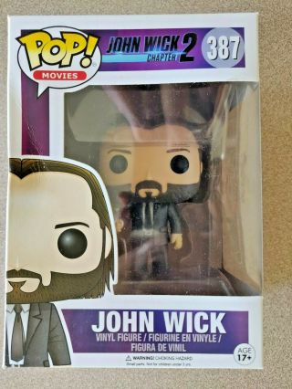 Flawed Box Funko Pop Movies John Wick Chapter 2 John Wick 387 Vinyl Figure 2