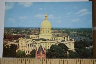1959 Georgia State Capitol - Atlanta Georgia Postcard