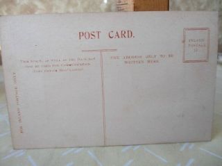 Vintage Postcard,  WOVEN SILK,  HANDS ACROSS The SEA,  UK & US,  Carmania,  C.  1915, 2