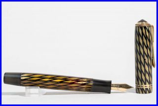 OSMIA 744 fountain pen EF nib Fountain Pen; VINTAGE ultra rare german made 3