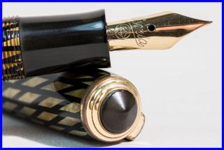OSMIA 744 fountain pen EF nib Fountain Pen; VINTAGE ultra rare german made 4