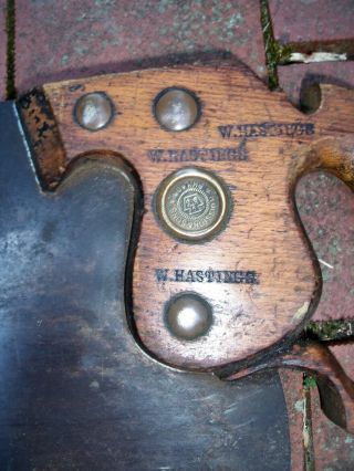 Vintage Antique H.  Disston and Sons hand saw 26 