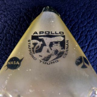 VTG Apollo 10 Flown Heatshield Ablator Lucite Presentation NASA Moon Landing 2