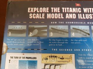 The TITANIC BOOK AND SUBMERSIBLE MODEL By Susan Hughes & Steve Santini - 10