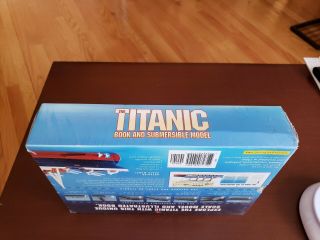 The TITANIC BOOK AND SUBMERSIBLE MODEL By Susan Hughes & Steve Santini - 3