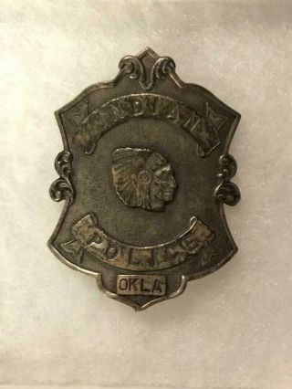 Authentic Indian Police Badge