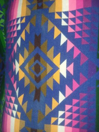 Vtg Pendleton Beaver State Wool Fringed Shawl/blanket