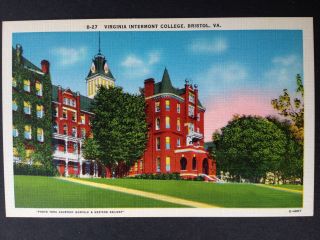 Virginia C.  1940 Pc.  Bristol,  Va.  Virginia Intermont College