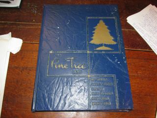 1957 Bethesda Chevy Chase High School Yearbook " Pine Tree " Bethesda,  Md