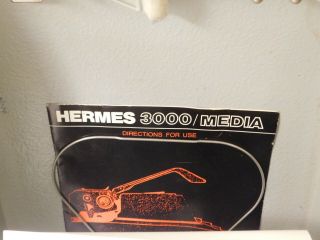 Hermes 3000 Portable Typewriter 6