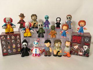 Funko Mystery Minis - Horror Classics Series 1 Complete Set - With Other Figures