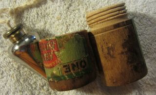 Vintage KEEN KUTTER 3 1/2 ounce Plumb Bob FINE in Wood Box RARE,  K50 7