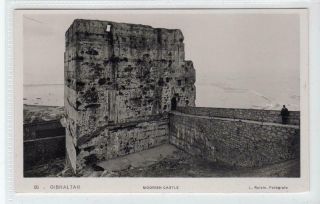 Moorish Castle: Gibraltar Postcard (c42081)