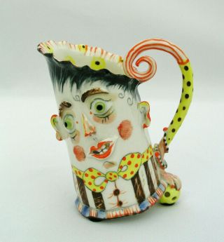 Irina Zaytceva - Unique Ceramic Creamer - Whimsical & Very Rare Piece