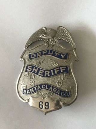 1930s Badge From Sheriff Who Tried To Stop Last Lynching In Calif 1935paperwork
