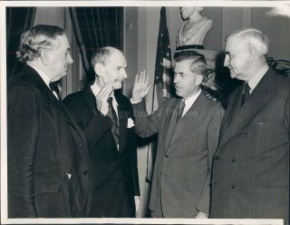 1941 Photo Andrew Jackson Houston Washington Dc Tom Connally Tx Senator