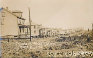 Ca1910 View Of Pierce,  West Virginia Near Mine 40 Real Photo Postcard