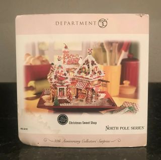 Dept 56 North Pole Christmas Sweet Shop 56791 Rare - W/ Box