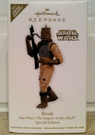 Hallmark 2011 Limited Star Wars: Empire Strikes Back Bossk Ornament