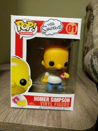 Funko Pop Television Homer Simpson 01 Vaulted The Simpsons