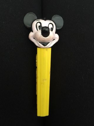 Pez Disney Mickey Mouse Minnie Stem No Feet Dispenser Rare Die Cut Vintage Gbd