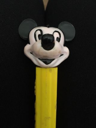 PEZ Disney Mickey Mouse Minnie Stem No Feet Dispenser RARE DIE CUT VINTAGE Gbd 2