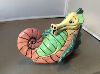 2005 Clayworks Seahorse By Blue Sky Signed Piece
