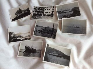 Photo Album Contents Hong Kong China C1930s - 84 Photographs