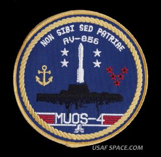 Muos - 4 - Atlas V Av - 056 Usaf Dod Satellite Launch Space Patch