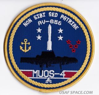 MUOS - 4 - ATLAS V AV - 056 USAF DOD SATELLITE Launch SPACE PATCH 2