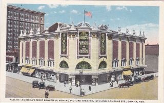 Omaha,  Nebraska,  00 - 10s; Rialto - Moving Picture Theatre,  15th And Douglas Sts.