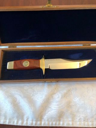 1973 Smith & Wesson Usa Texas Ranger Commemorative Bowie Knife 150th Anniversary