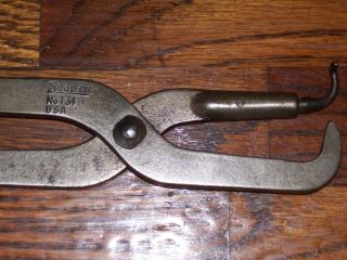 Vintage Snap - On Brake Spring Pliers No.  131 Early Grips.  Look 2