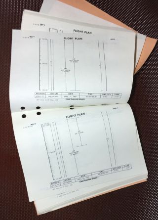 Apollo 11 Flight Plan - Preliminary April 15,  1969 - notated NASA document 6