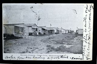 1906 Second Street,  Camp City,  Bensonhurst L.  I.  York Udb Pc Postcard Nyc