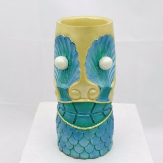 Shakatiki Decorative Tiki Style Cup Mermaid Harmony Ball Company 708389196153