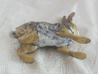 Antique Cold Painted Vienna Bronze Rabbit EX BERGMAN 6