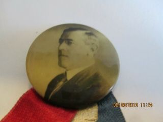 1917 President Woodrow Wilson Inaugeral Pinback Pin Button 11/4 