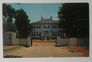 Vintage Virginia Postcard Governors Mansion Capitol Square Richmond Va