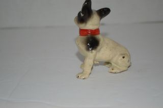 Vintage Boston Terrier/French Bulldog Cast Iron Painted Figurine - Paperweight 2