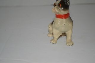 Vintage Boston Terrier/French Bulldog Cast Iron Painted Figurine - Paperweight 3