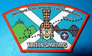 24th 2019 World Scout Jamboree United Kingdom Scotland Contingent Badge Patch