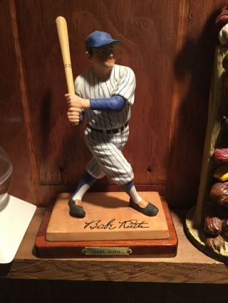Babe Ruth Sports Impressions Figurine & Certificate