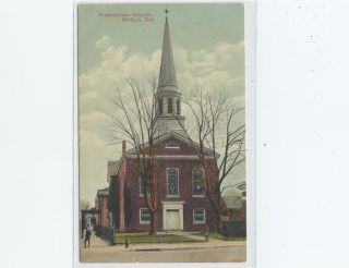 Presbyterian Church Milford Delaware Postcard