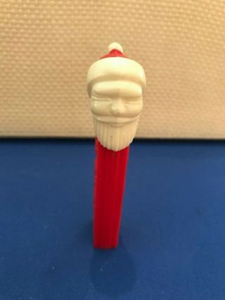 Vintage Santa Claus - Ivory Face Pez Dispenser Rare.  No Feet