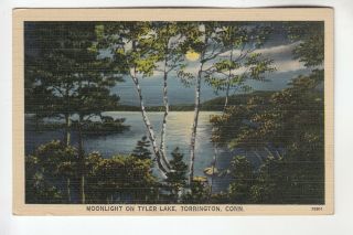 Moonlight On Tyler Lake Torrington Ct