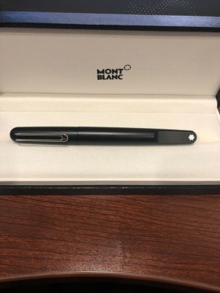 Montblanc M Ultra Rollerball Pen Ultra Black By Marc Newson