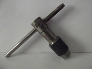 VINTAGE L S STARRETT CO NO 93B T HANDLE TAP WRENCH 7/32 